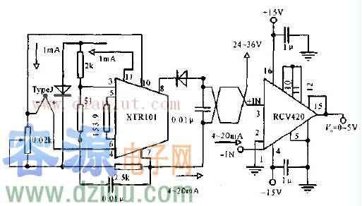 <a href=http://www.ytjinfuren.com/dz/21/312121090.shtml target=_blank class=infotextkey>熱電偶</a>溫度變送器<a href=http://www.ytjinfuren.com/dianlutu/ target=_blank class=infotextkey>電路圖</a>