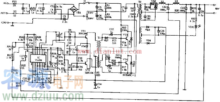 48V3A_PԴ<a href=http://www.ytjinfuren.com/dianlutu/ target=_blank class=infotextkey>·D</a>